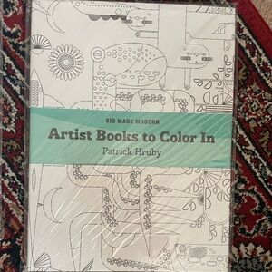 Kids made modern attisy book to color in Patrick Hruby